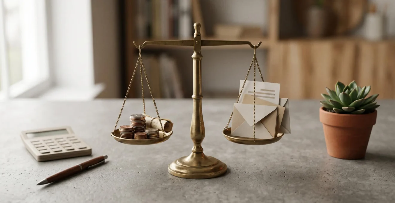 Illustration symbolique représentant la gestion fiscale des revenus de placements et la dispense d'acompte du PFU